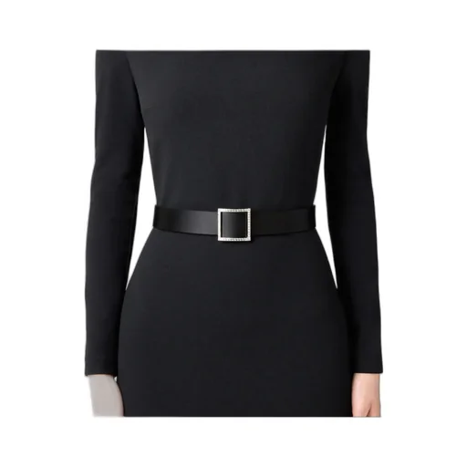 Trompette Belt In Satin