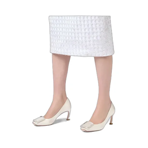 Roger Vivier Trompette Satin Pumps