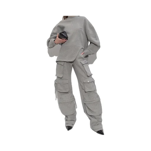 The Attico Cargo Drawstring Pants