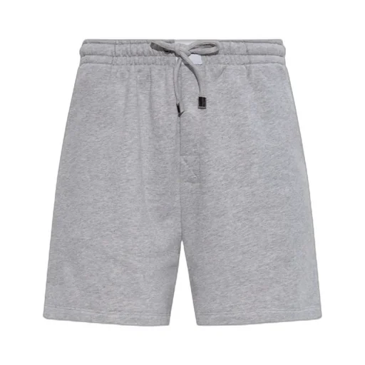 The Attico Logo Patch Drawstring Shorts