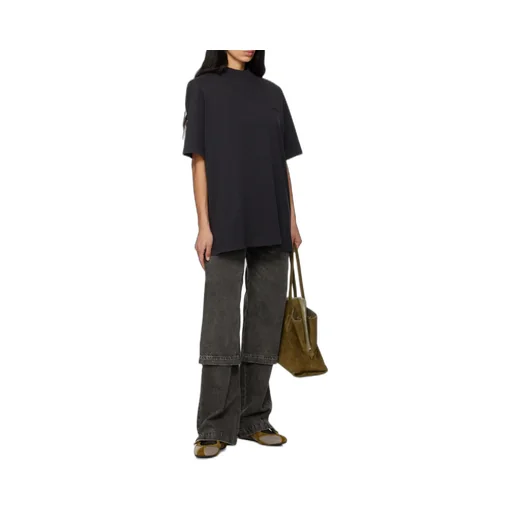The Attico Logo Embroidered Oversized T-Shirt