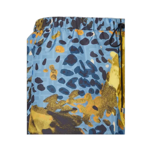 Fendi All-Over Falena Dots Print Drawstring Shorts