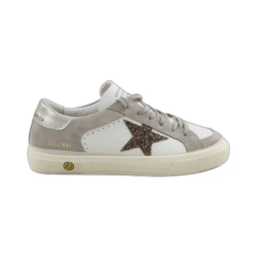 Golden Goose Kids May Star Glittered Sneakers