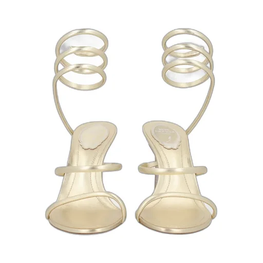 Rene Caovilla Spiral Strap Sandals