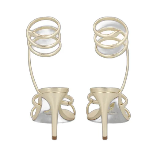 Rene Caovilla Spiral Strap Sandals