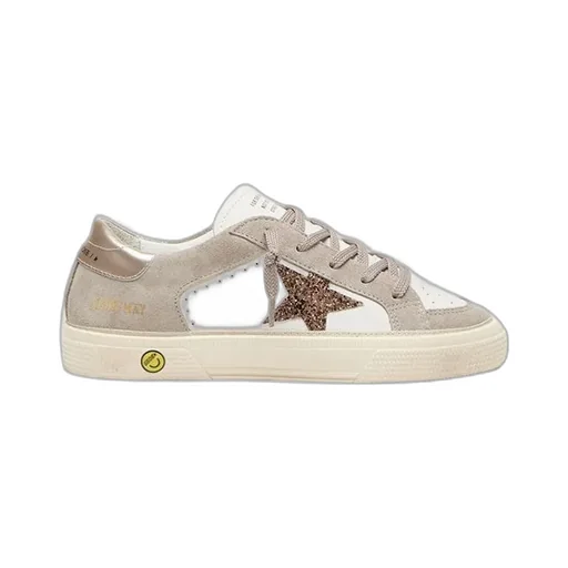 Golden Goose Kids May Star Glittered Sneakers