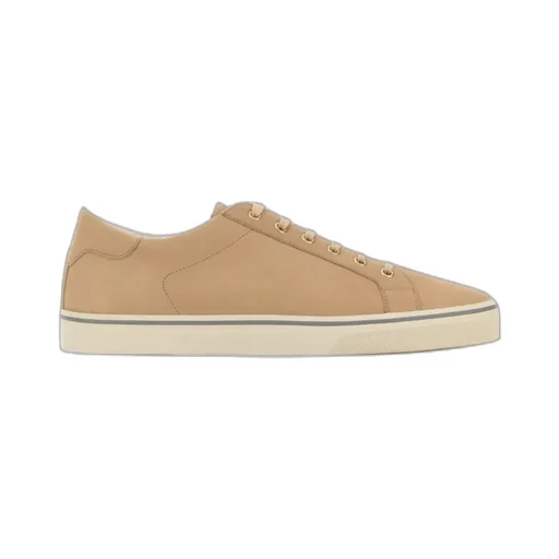 Brunello Cucinelli Round Toe Lace-Up Sneakers