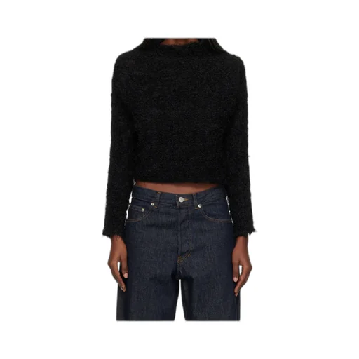 Long-Sleeved Drop-Shoulder Sweater