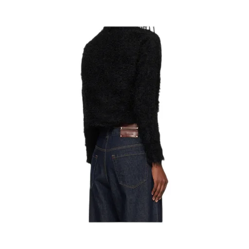 Long-Sleeved Drop-Shoulder Sweater