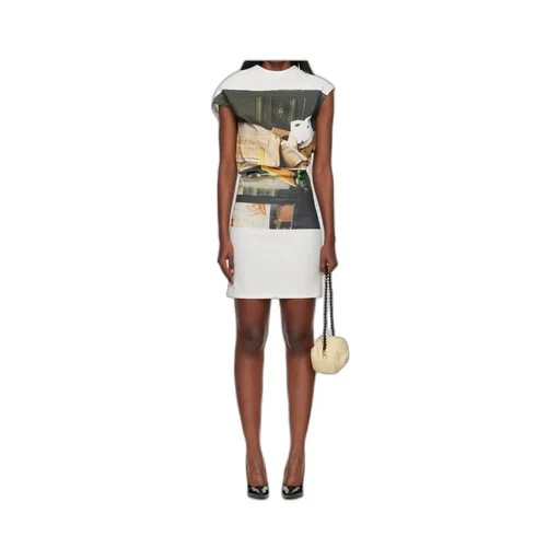 Street View Graphic Print Dress