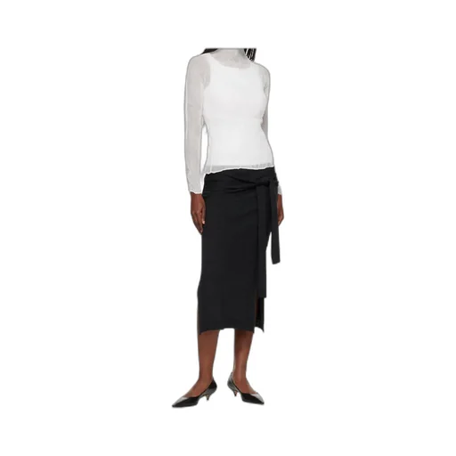 Pleated Semi-Transparent Cover-Up