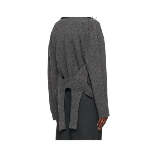 Backpack Knit Long-Sleeve Sweater