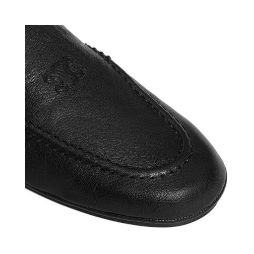 Celine Adam Loafer With Triomphe In Goatskin