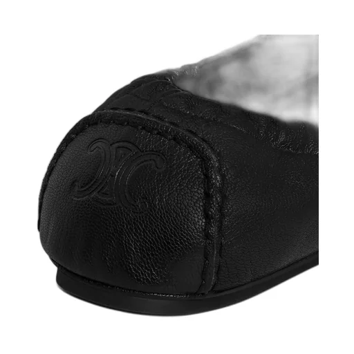 Celine Adam Loafer With Triomphe In Goatskin