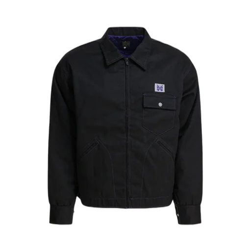 Needles Zipped Logo Patch Jacket