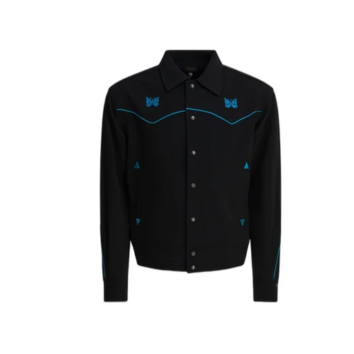 Needles Long Sleeve Buttoned Jacket