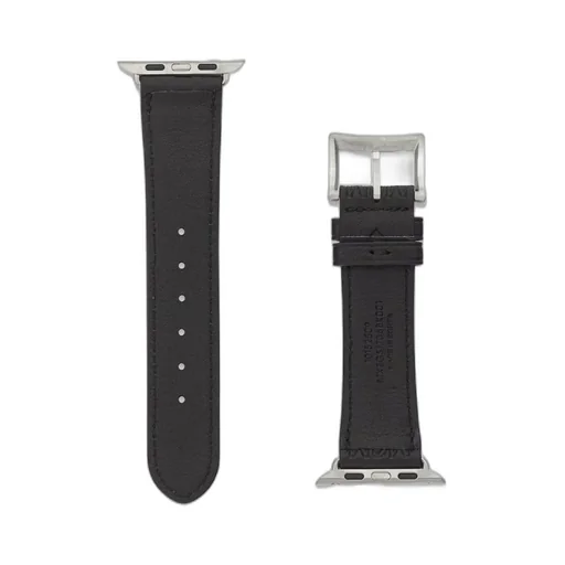 Apple Watch Band In Embossed Monogram Leather
