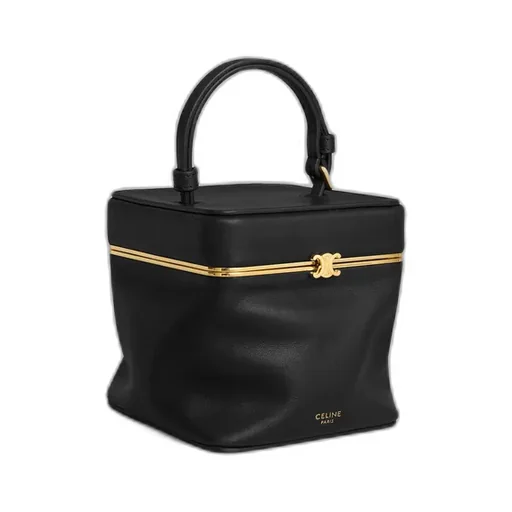 Small Triomphe Frame In Supple Calfskin