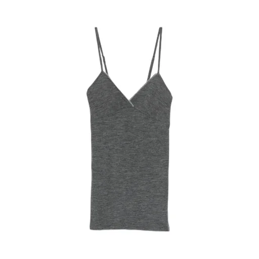 Lace-Trim Top