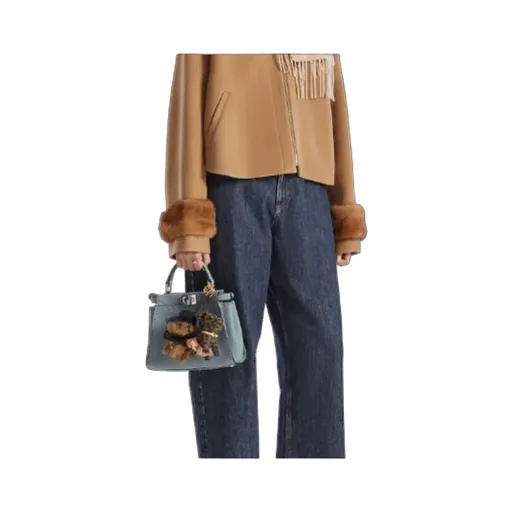Fendi Peekaboo Mini Tote Bag