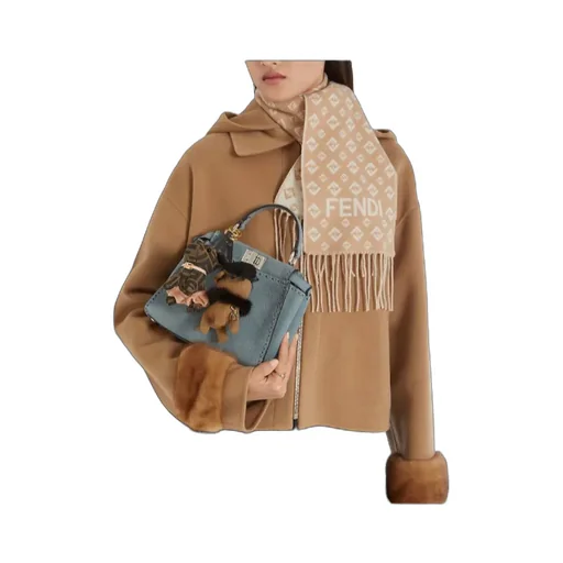 Fendi Peekaboo Mini Tote Bag