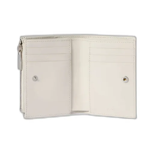 Off-White Jitney Logo Printed Zip-Up Wallet