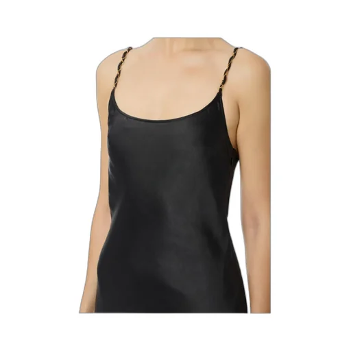 Chain-Strap Maxi Dress