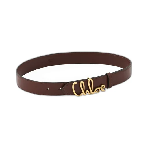 Chloé Iconic Logo Plaque Belt
