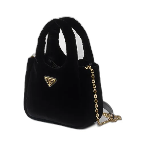 Prada Padded Velvet Mini Handbag