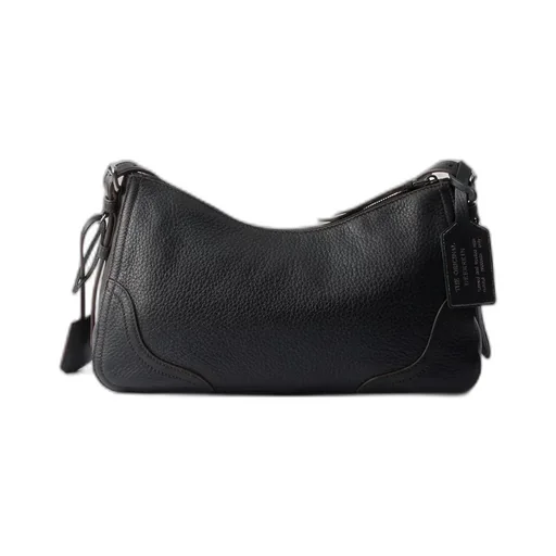Prada AimÈE Large Leather Shoulder Bag