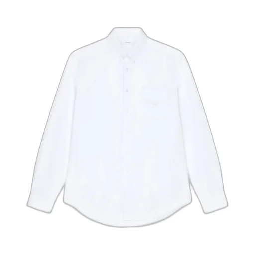 Shirt In Cotton Oxford With Givenchy Paris Jacquard