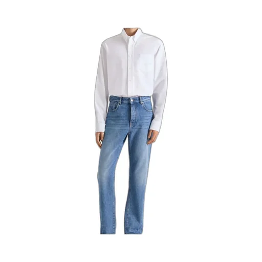 Shirt In Cotton Oxford With Givenchy Paris Jacquard
