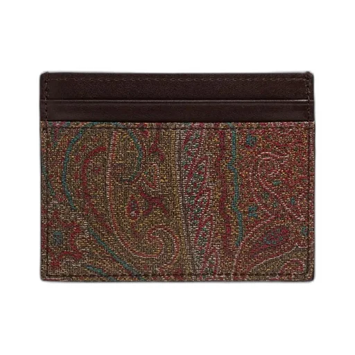 Etro Logo Embossed Wallet