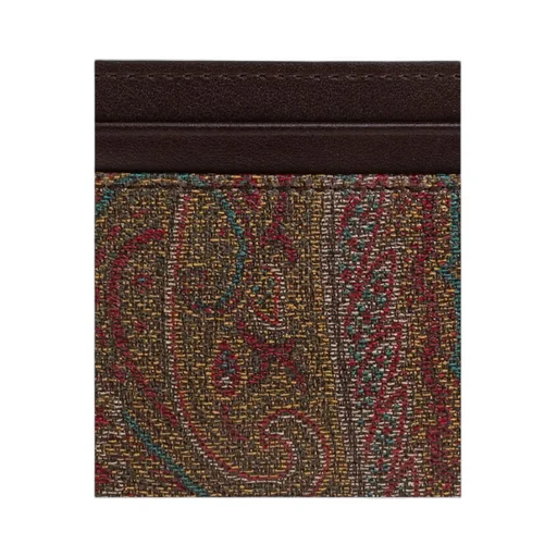 Etro Logo Embossed Wallet
