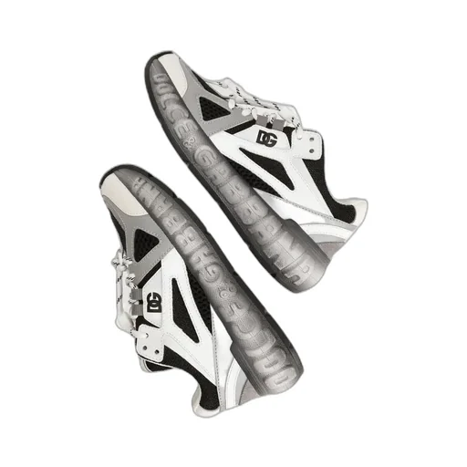 Dolce & Gabbana Kids Logo Embossed Sneakers