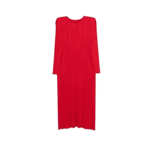 Long-Sleeve Midi Dress