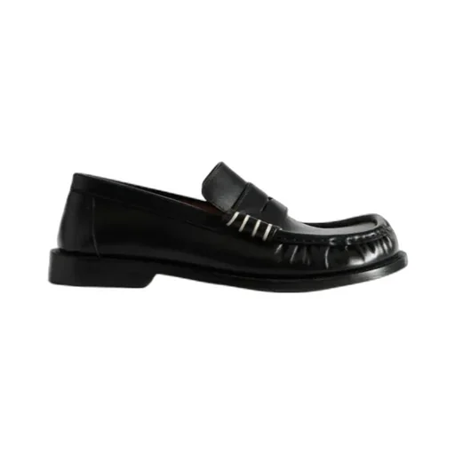 Loafer Moccasins In Black