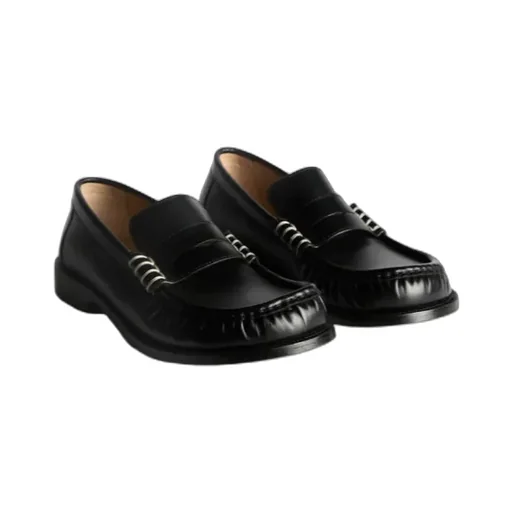 Loafer Moccasins In Black