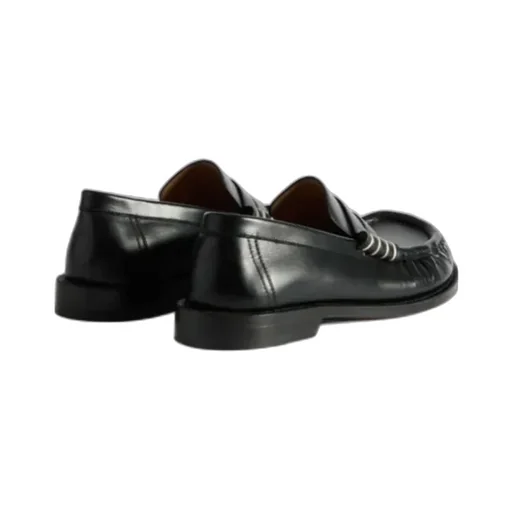 Loafer Moccasins In Black
