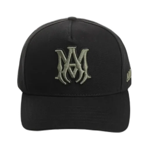 Amiri Logo Embroidered Curved Peak Hat