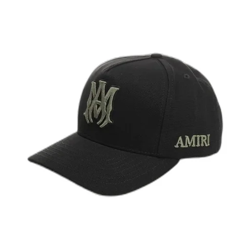 Amiri Logo Embroidered Curved Peak Hat