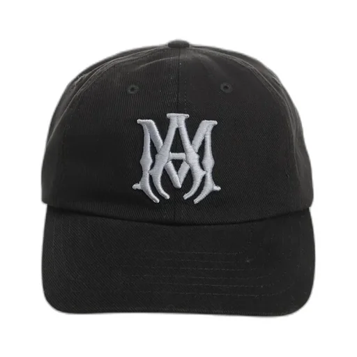 Amiri Logo Embroidered Curved Peak Hat