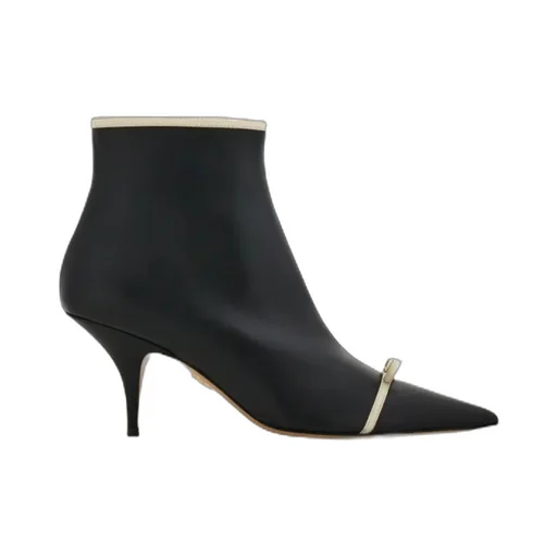 Pointed Ankle Boot With Mini Bow Detail