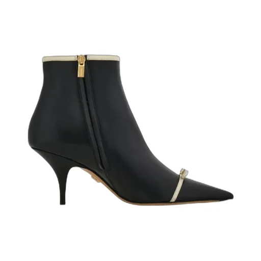 Pointed Ankle Boot With Mini Bow Detail