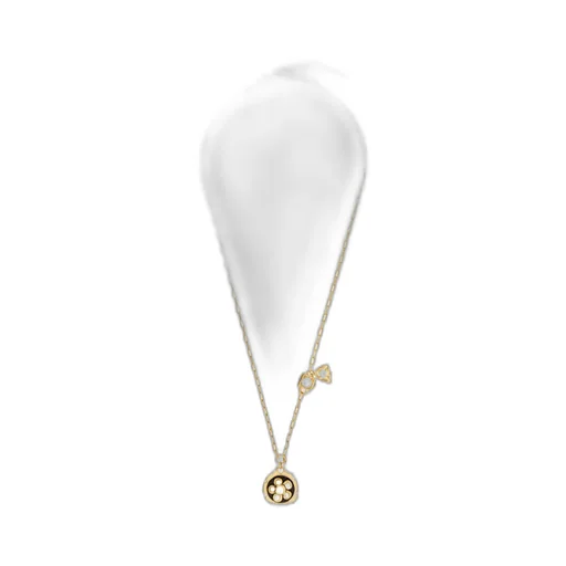 Necklace With Flower Pendant