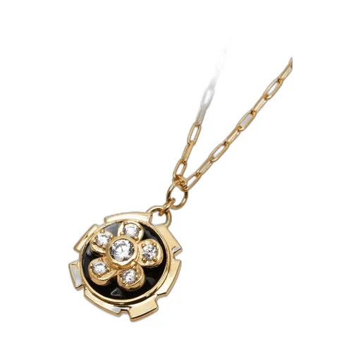 Necklace With Flower Pendant