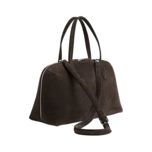 Zippered Shoulder Bag