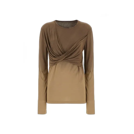 Knotted Long-Sleeved T-Shirt