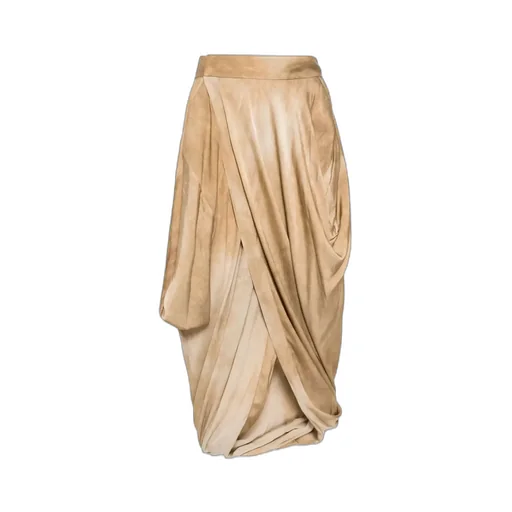 Pleated Midi Skirt