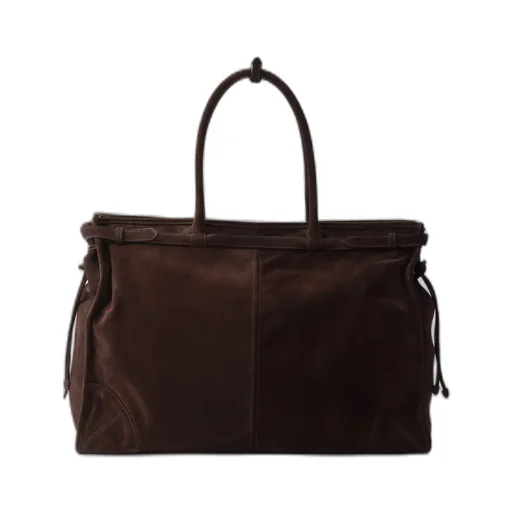 Prada Bonnie Suede Tote Bag